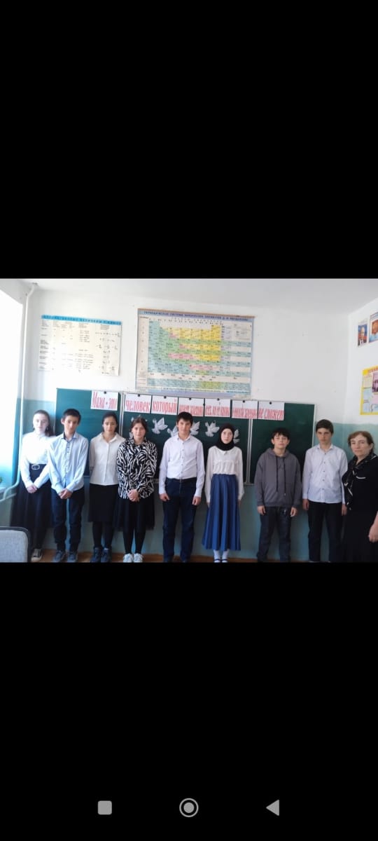 Урок памяти.
